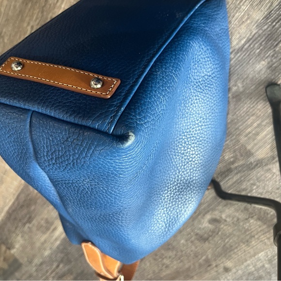 Color: French Blue. 11’’ wide. Pictures to show condition of bag. - Picture 5 of 9